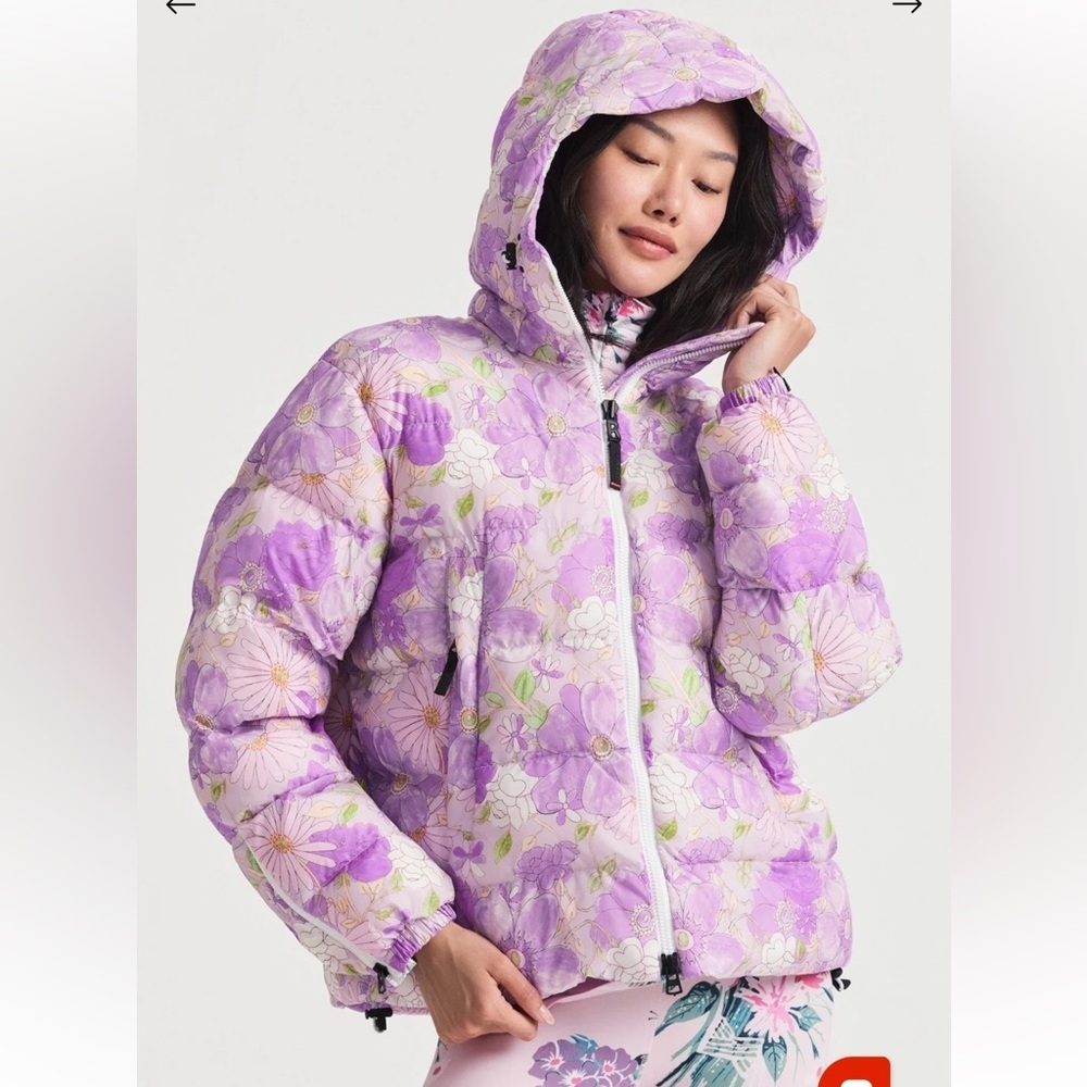 LoveShackFancy x Bogner Raissa Jacket hazel lilac NWT